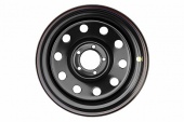 Диск OFF-ROAD Wheels  JEEP стальной черный 5х114,3 8xR16 d84 ET-19 (круг. мелкий)