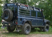 Багажник-площадка экспедиционный алюминиевый - Land Rover Defender 110