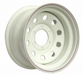 Диск OFF-ROAD-WHEELS Toyota/Nissan стальной белый 6x139,7 8xR15 d110 ET-3 (круг. отв.)