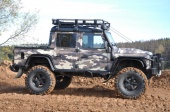 Багажник экспедиционный алюминиевый - Land Rover Defender 90