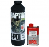 RAPTOR U-POL колеруемый комплект 1л. (бутылка+отвердитель)