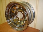 Диск OFF-ROAD Wheels  JEEP стальной хромированный 5х114,3 8xR15 d84 ET-19 (круг. отв.)