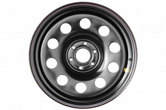 Диск OFF-ROAD Wheels Land Rover стальной черный 5x165.1 7xR16 d125 ET0 (круг. отв.)