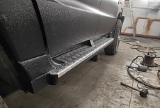 Кузовной ремонт УАЗ Патриот - замена сгнивших порогов